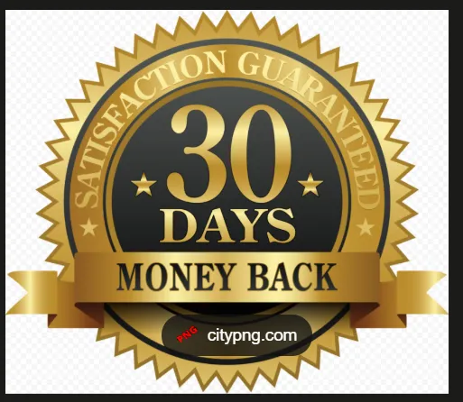 30-day money-back guarantee badge